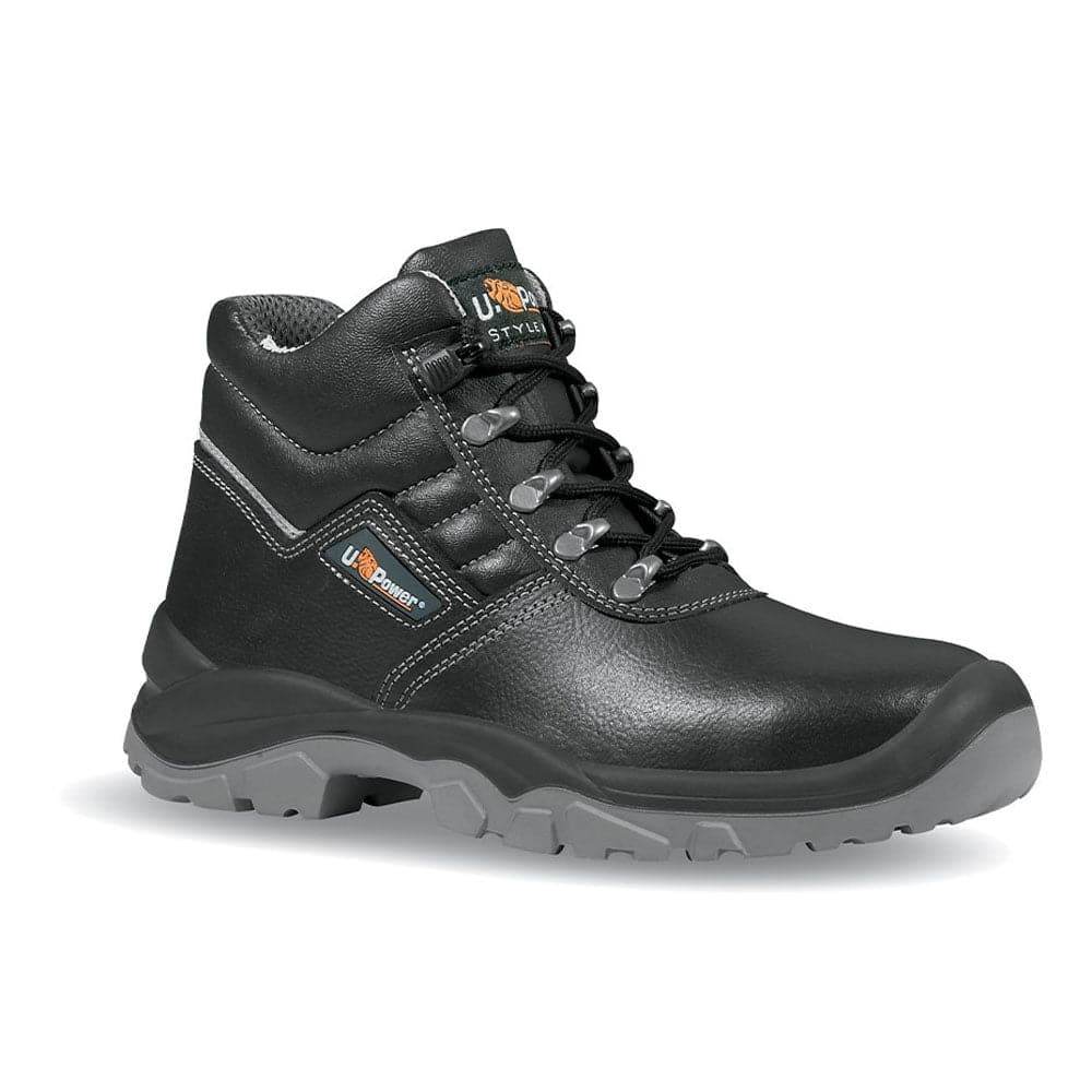 U-Power Reptile RS Water-Repellent Steel Toe Cap Safety Work Safety Boots Black