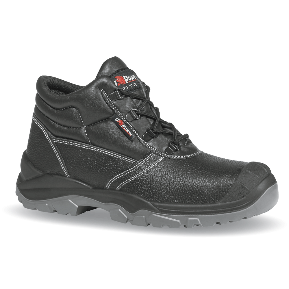 U-Power Safe UK S3 SRC Water-Repellent Steel Toe Cap Work Safety Boots Black