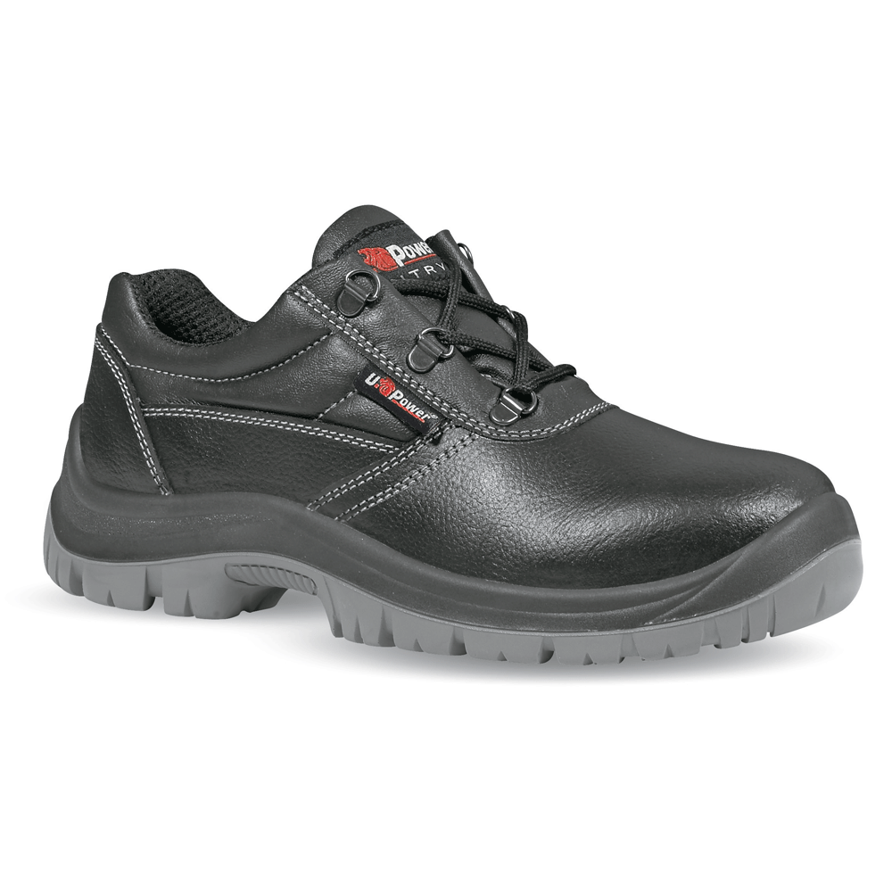 U-Power Simple S3 SRC Water-Repellent Steel Toe Work Safety Trainers Shoe Black