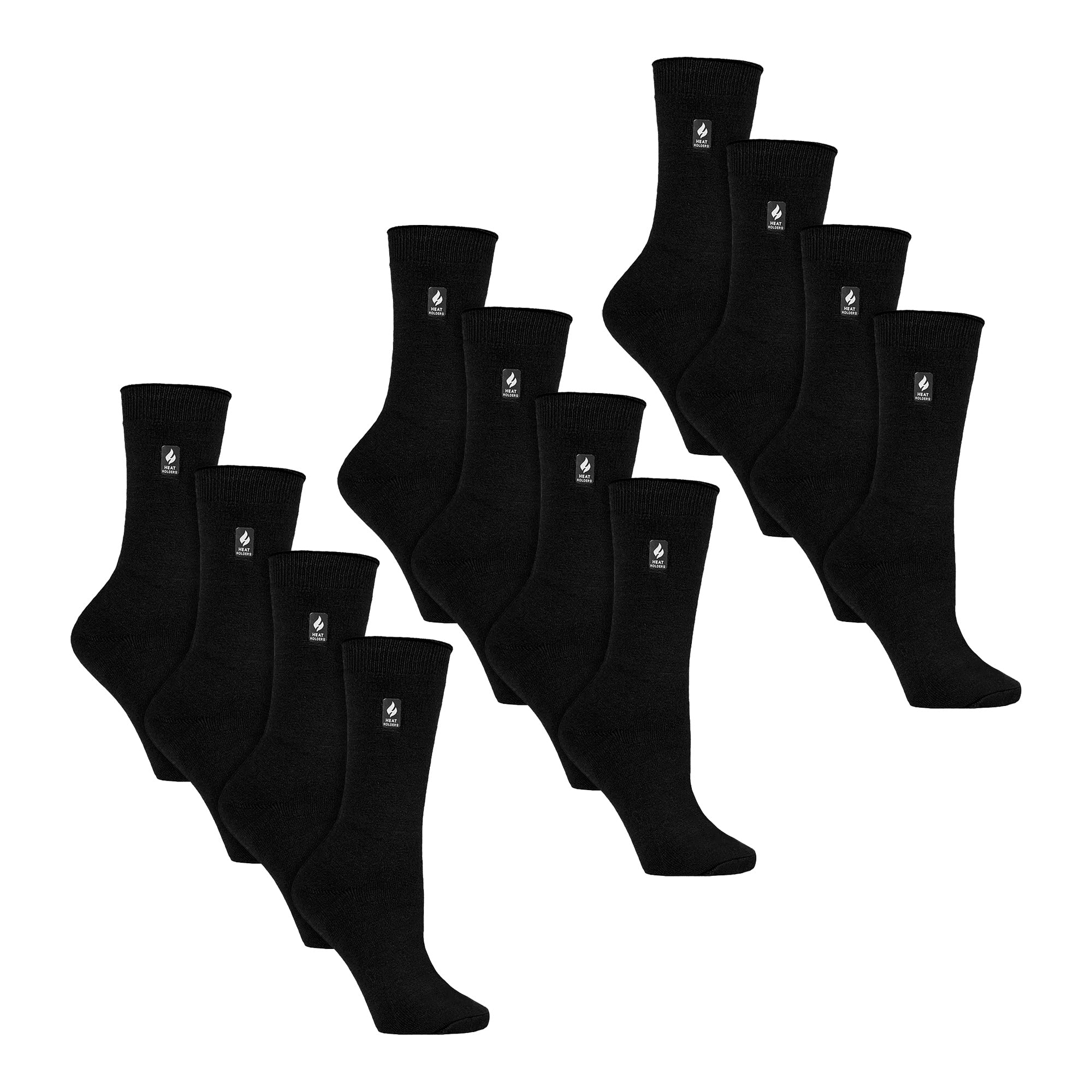 Sock Snob Womens Ultra Lite Extra Thin 1.0 TOG Casual Thermal Socks (Multipack Options)