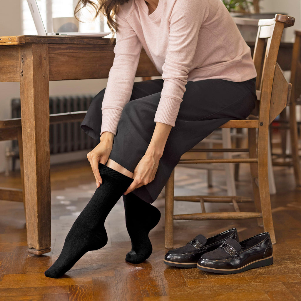 Sock Snob Womens Ultra Lite Extra Thin 1.0 TOG Casual Thermal Socks (Multipack Options)