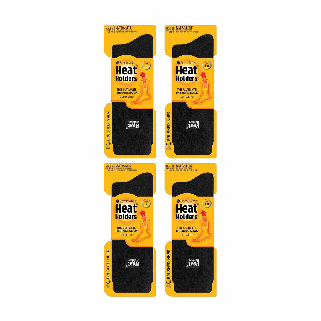 Sock Snob Womens Ultra Lite Extra Thin 1.0 TOG Casual Thermal Socks (Multipack Options)