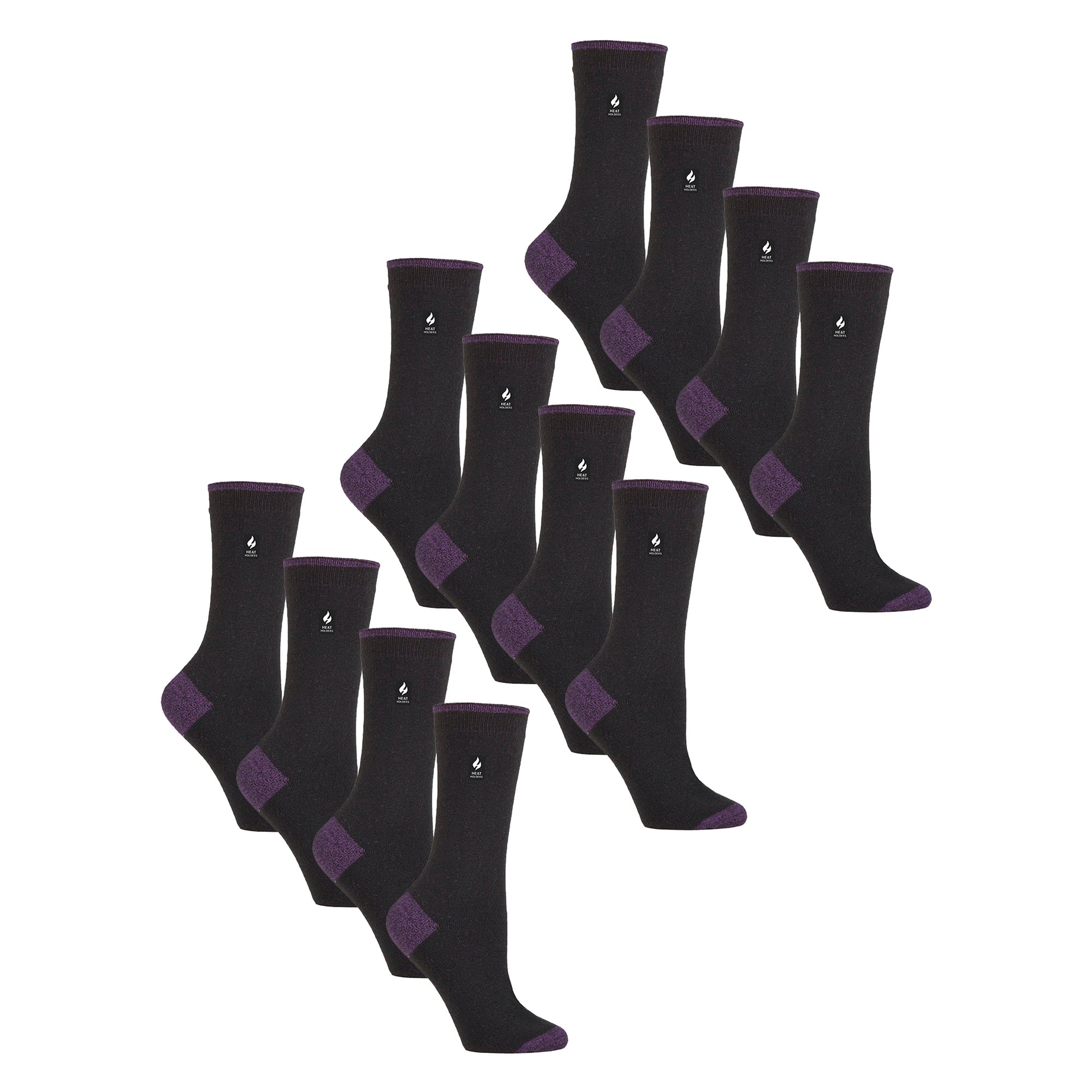 Sock Snob Womens Ultra Lite Extra Thin 1.0 TOG Casual Thermal Socks (Multipack Options)