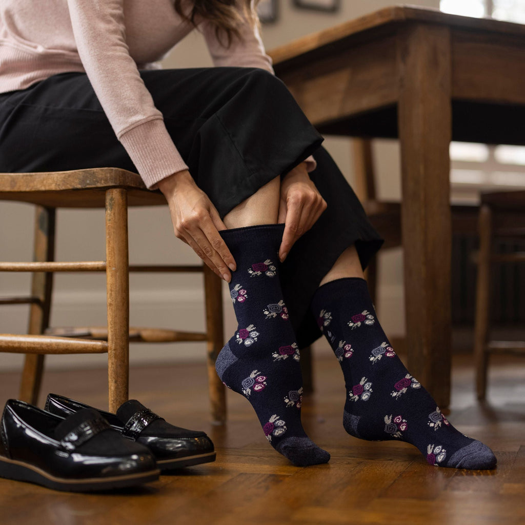 Sock Snob Womens Ultra Lite Extra Thin 1.0 TOG Casual Thermal Socks (Multipack Options)