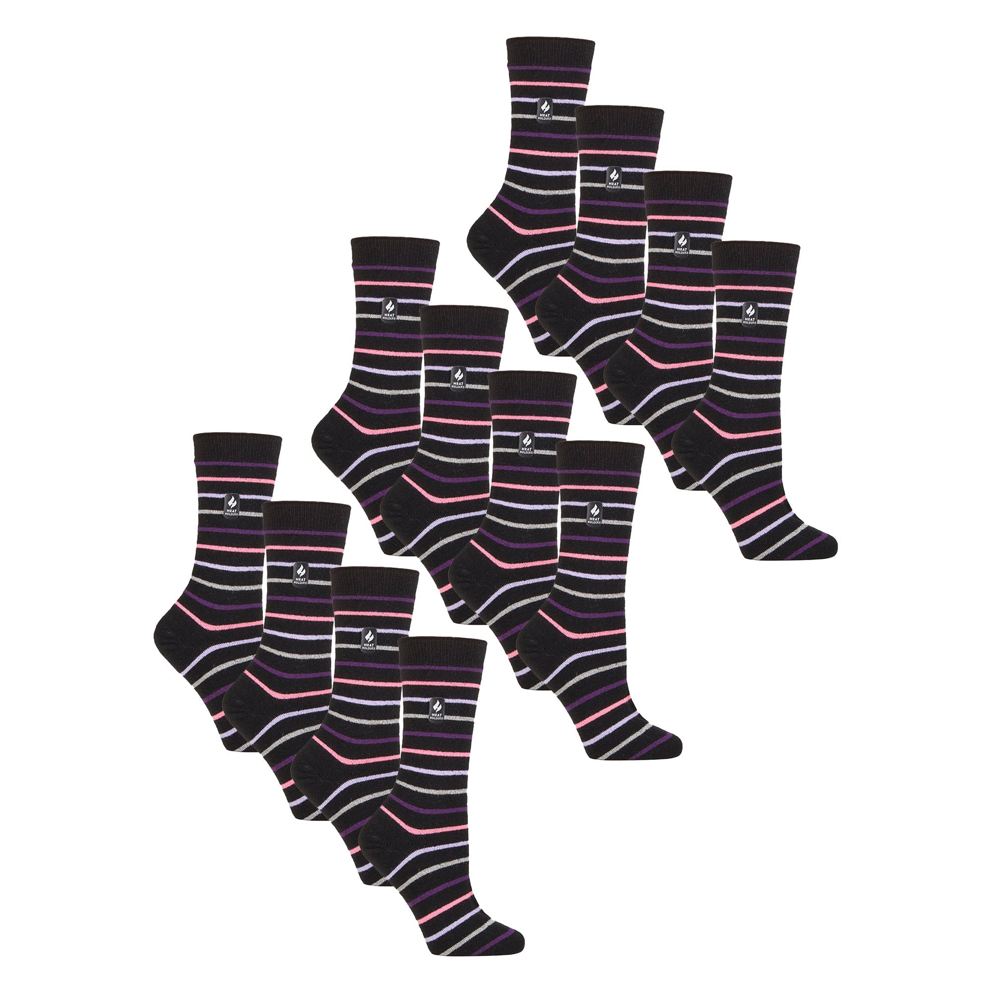 Sock Snob Womens Ultra Lite Extra Thin 1.0 TOG Casual Thermal Socks (Multipack Options)