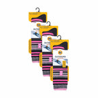 Sock Snob 3 Pack Womens Patterned Lightweight Thin 2.3 TOG Thermal Knee High Ski Socks