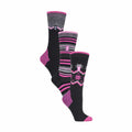 Heat Holders 3 Pair Multipack Ultra Lightweight Womens Thermal Ski Socks