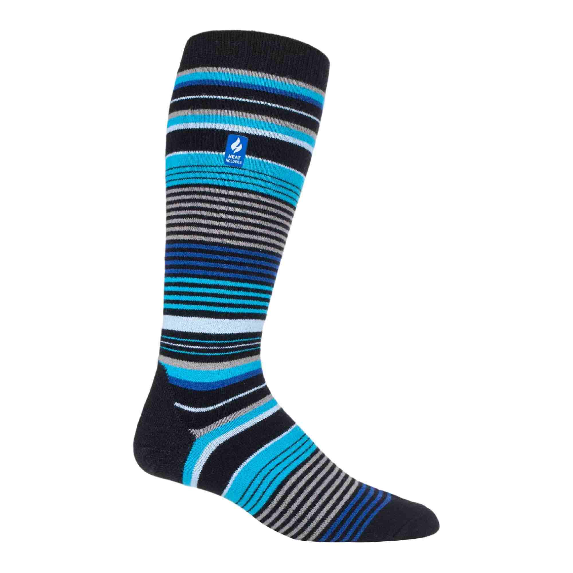 Heat Holders Mens Thin Warm Winter Knee High Lightweight Thermal Ski Socks