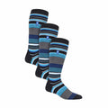 Sock Snob 3 Pack Mens Patterned Lightweight Thin 2.3 TOG Thermal Knee High Ski Socks