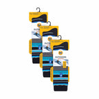 Sock Snob 3 Pack Mens Patterned Lightweight Thin 2.3 TOG Thermal Knee High Ski Socks