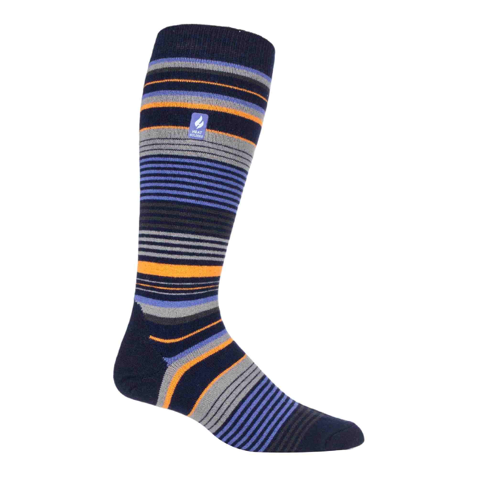 Heat Holders Mens Thin Warm Winter Knee High Lightweight Thermal Ski Socks