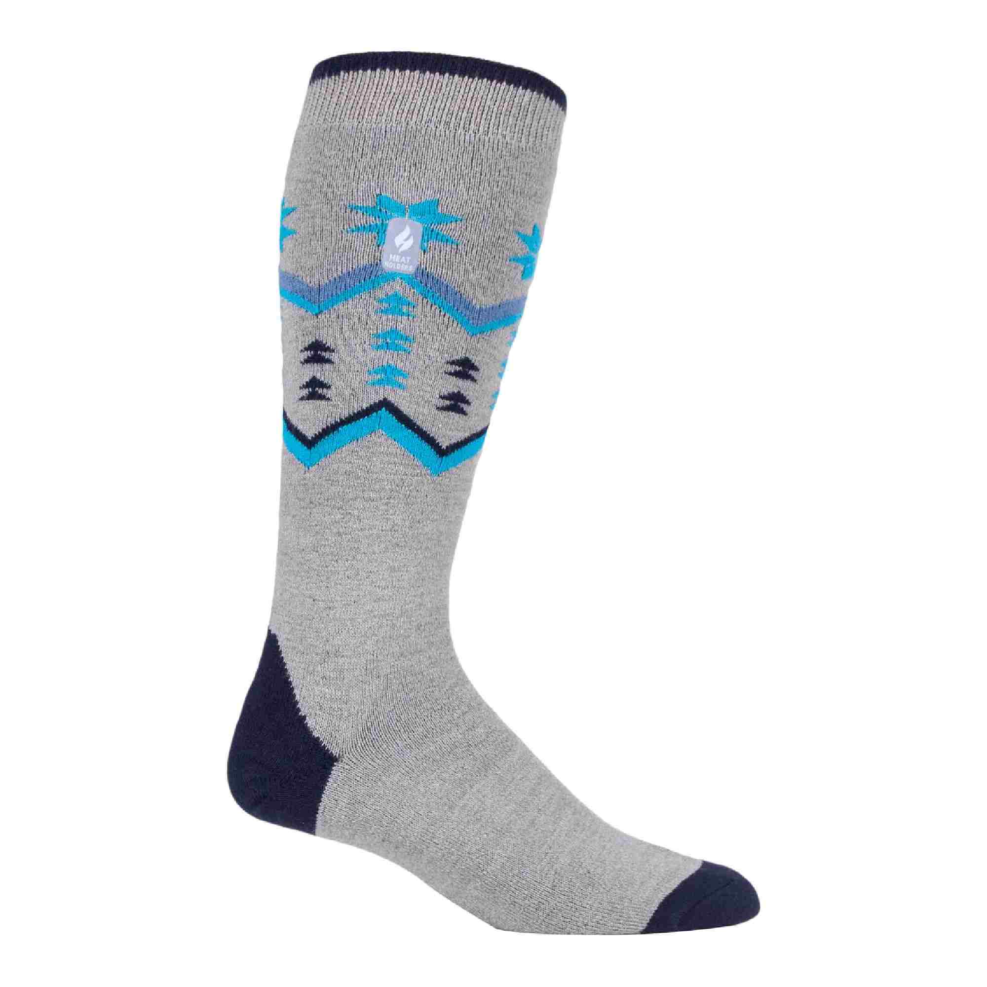 Heat Holders Mens Thin Warm Winter Knee High Lightweight Thermal Ski Socks
