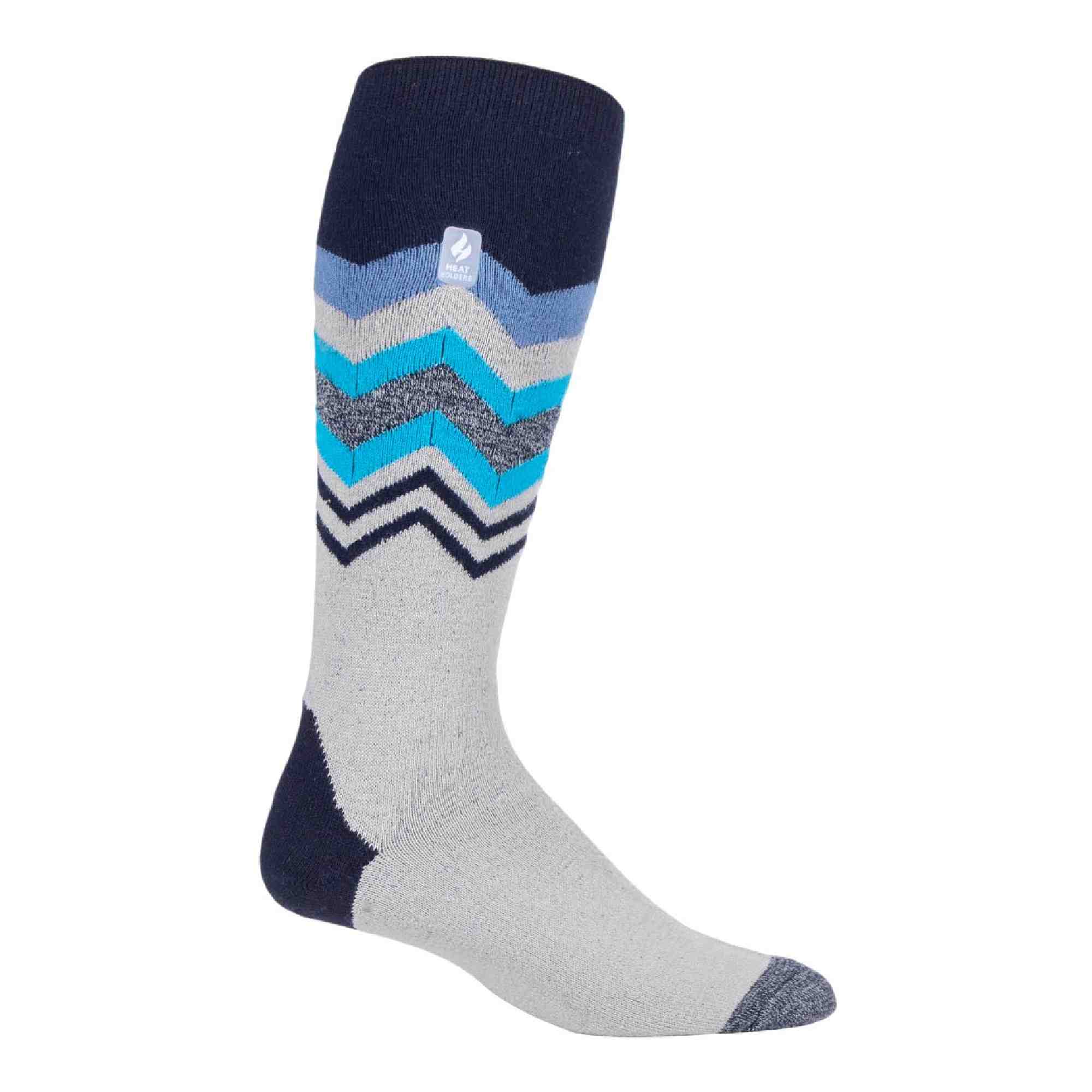 Heat Holders Mens Thin Warm Winter Knee High Lightweight Thermal Ski Socks