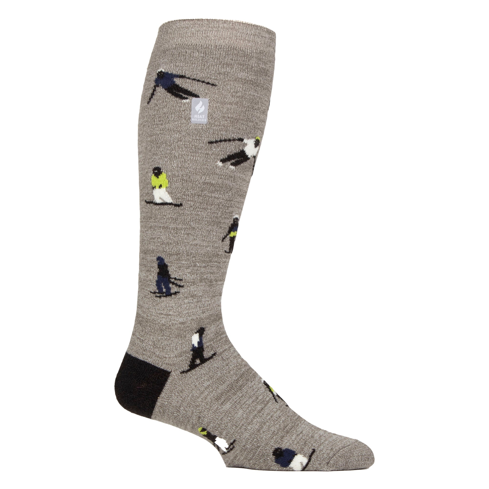 Heat Holders Mens Thin Warm Winter Knee High Lightweight Thermal Ski Socks