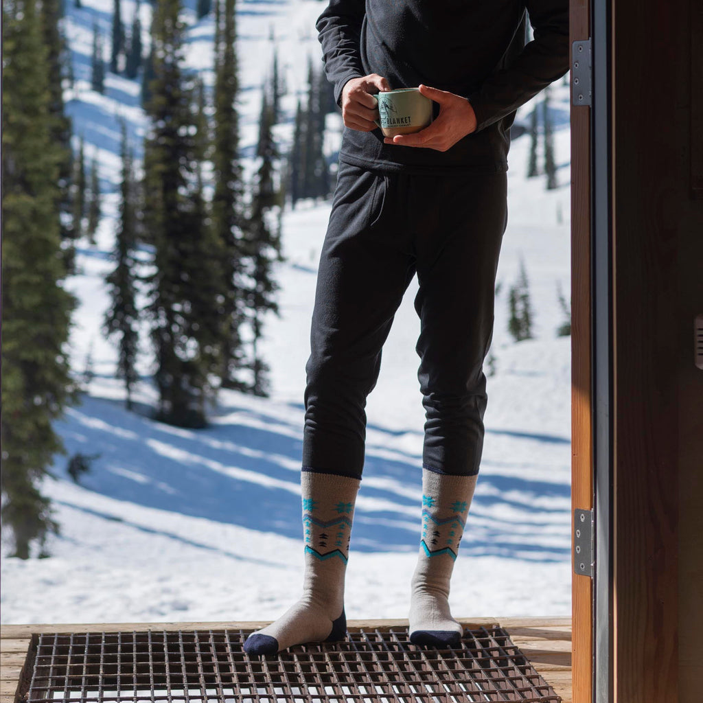 Heat Holders Mens Thin Warm Winter Knee High Lightweight Thermal Ski Socks