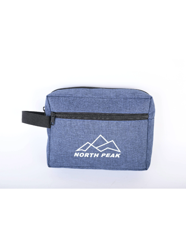 North Peak Quest wash bag close detail