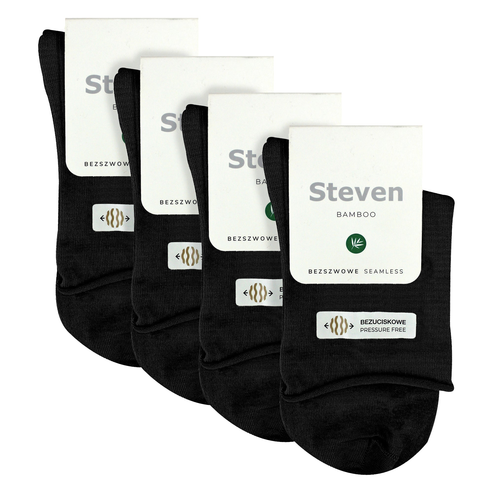 Steven 4 Pairs Womens Bamboo Sensory Socks
