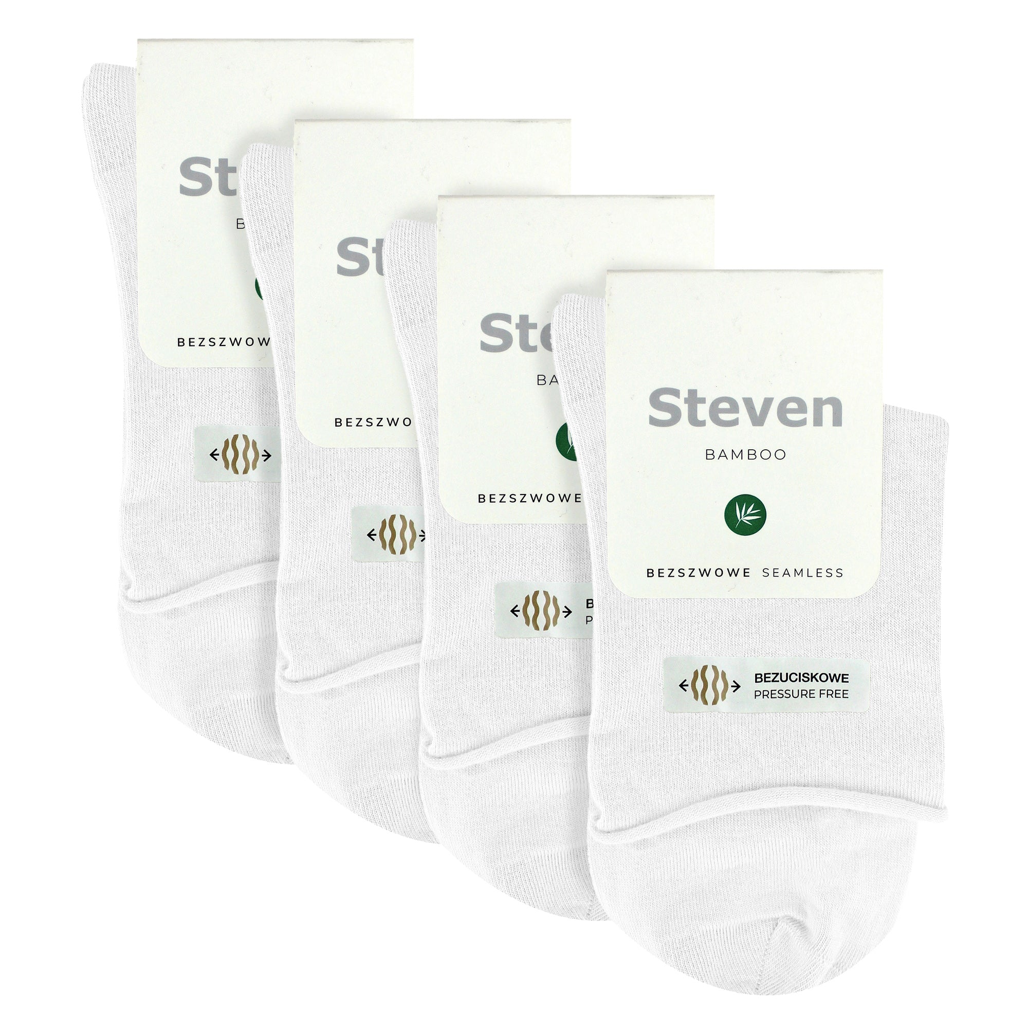 Steven 4 Pairs Womens Bamboo Sensory Socks