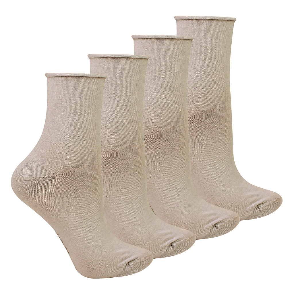 Steven 4 Pairs Womens Bamboo Sensory Socks