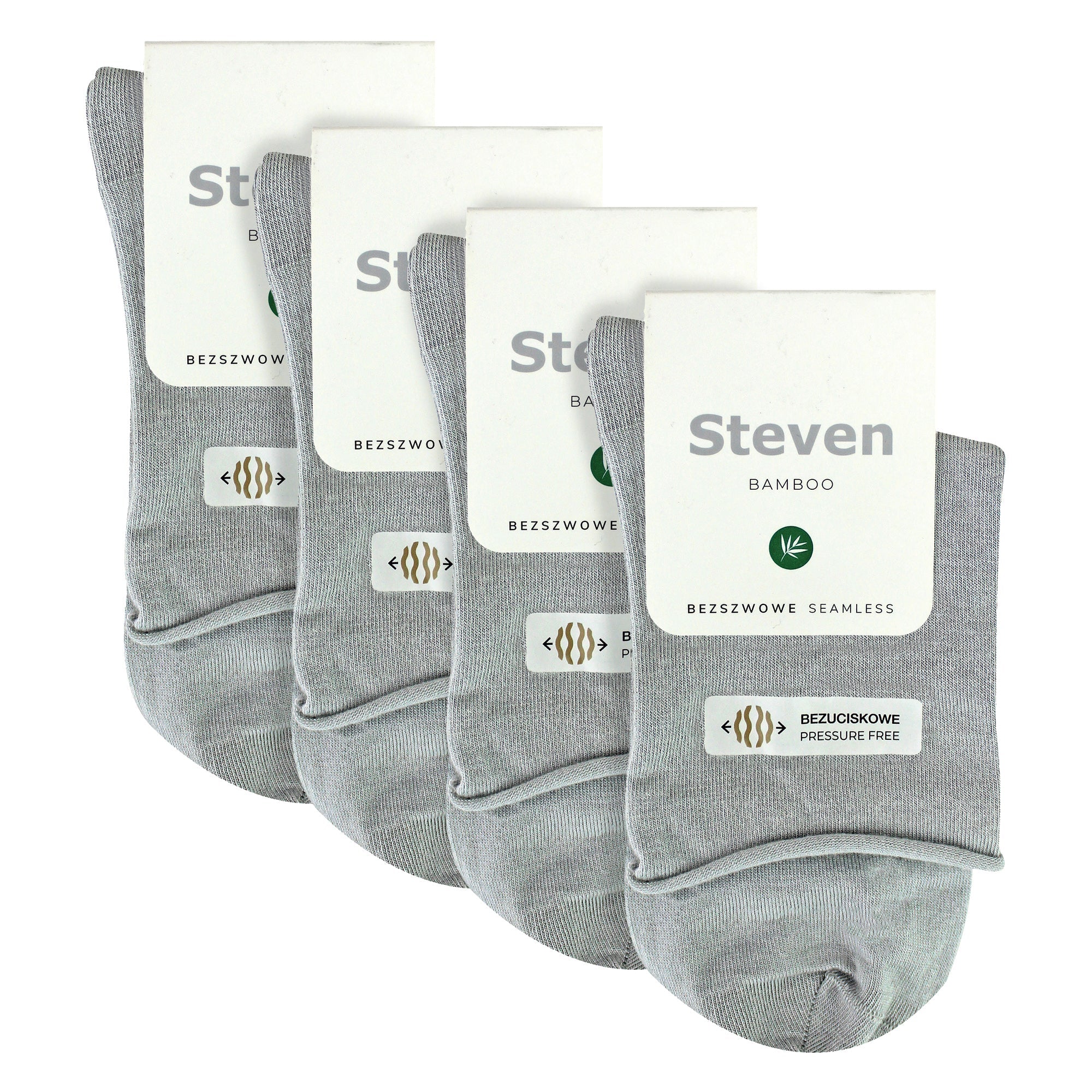 Steven 4 Pairs Womens Bamboo Sensory Socks