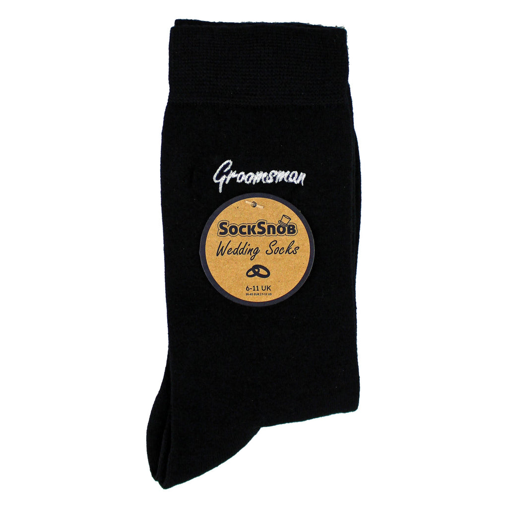 Sock Snob Mens Wedding Socks for Groom Groomsman Best Man Father of the Groom and Bride