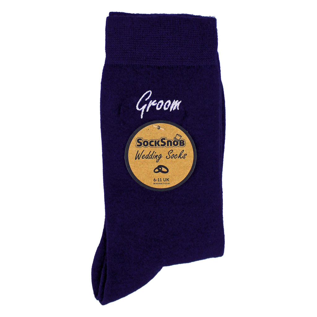 Sock Snob Mens Wedding Socks for Groom Groomsman Best Man Father of the Groom and Bride