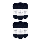 Sock Snob Womens Cotton Non Slip Yoga Socks with Straps Multipack Options
