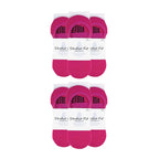 Sock Snob Womens Cotton Non Slip Yoga Socks with Straps Multipack Options