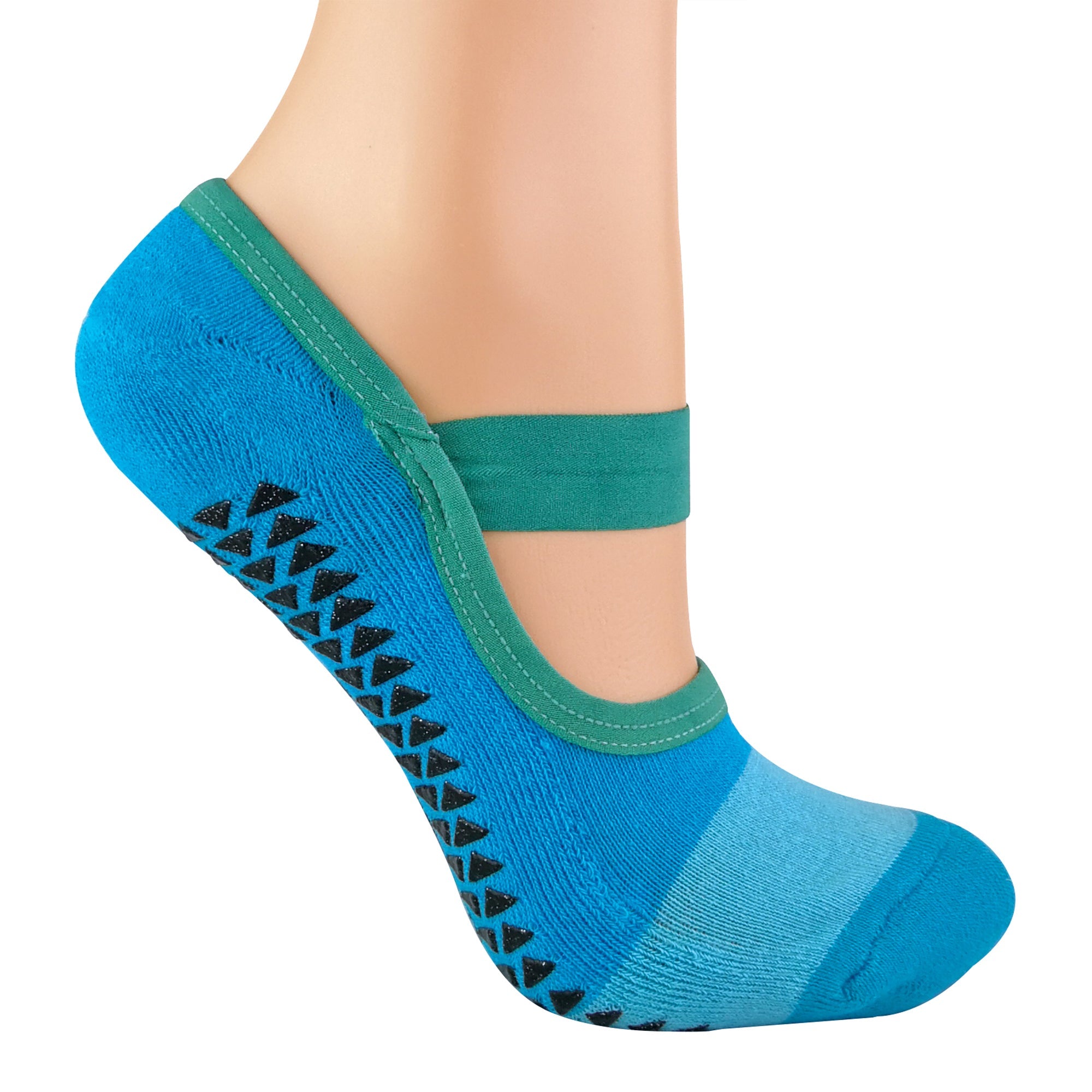 Sock Snob Womens Cotton Non Slip Yoga Socks with Straps Multipack Options