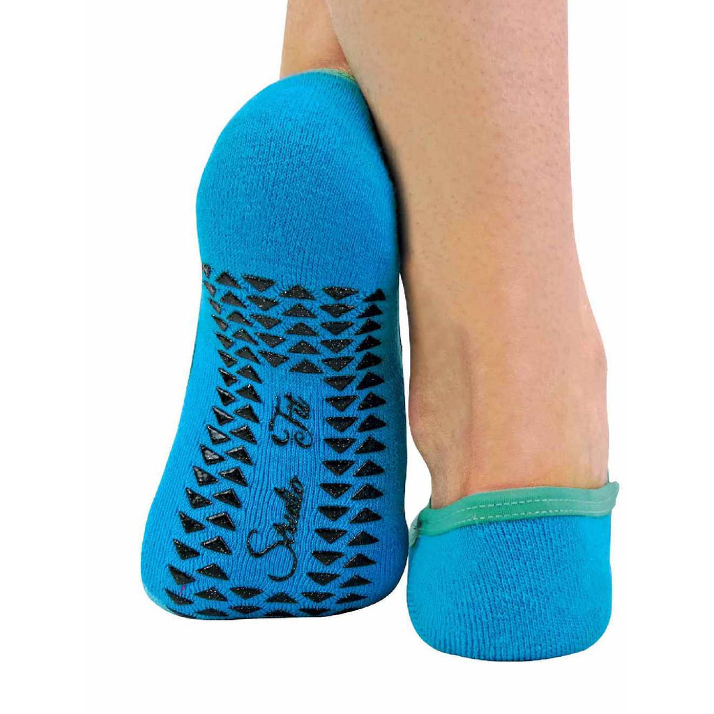Sock Snob Womens Cotton Non Slip Yoga Socks with Straps Multipack Options