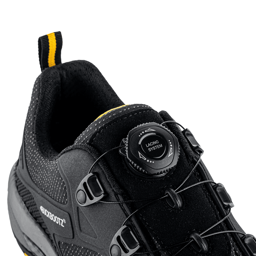 Buckler Wheelzlow Tradez Fitgo System Safety Trainers Black