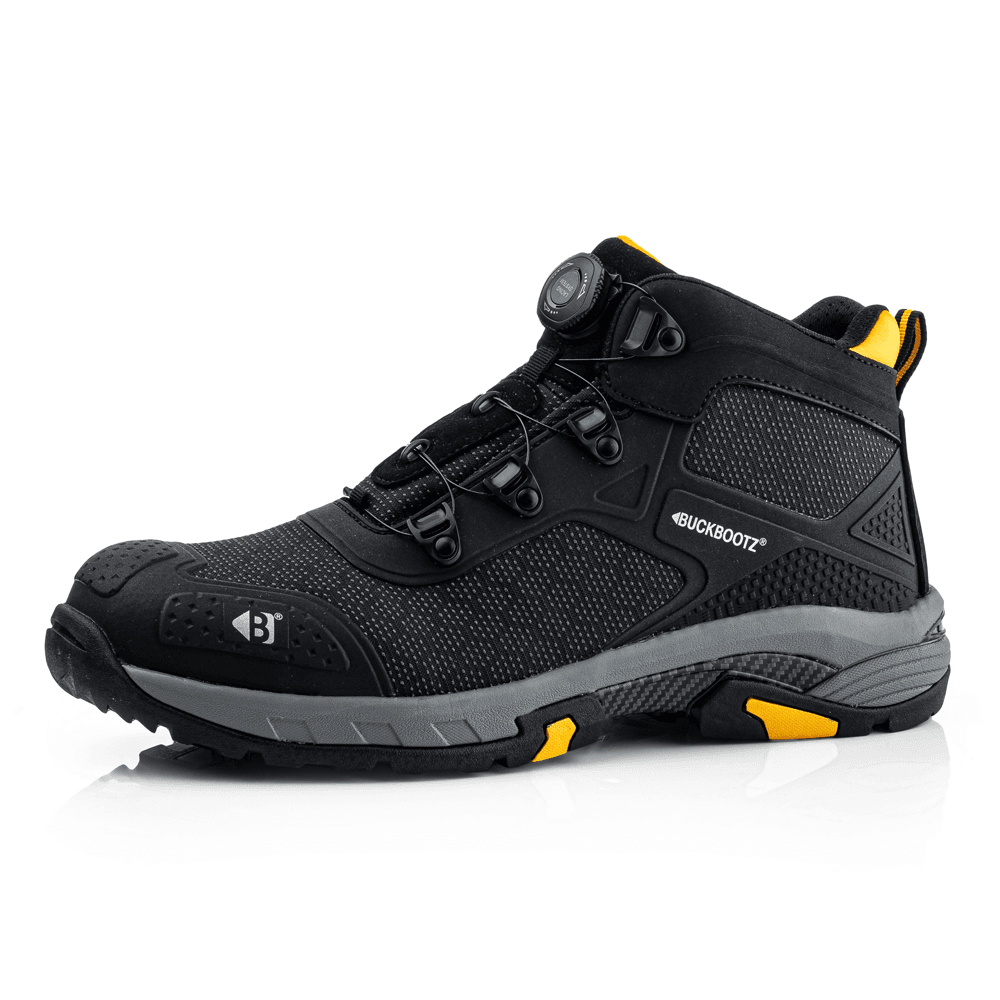 Buckler Wheelzmid Tradez Fitgo System Safety Boots Black