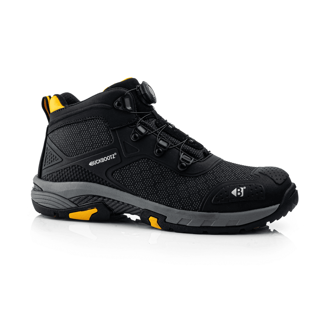 Buckler Wheelzmid Tradez Fitgo System Safety Boots Black