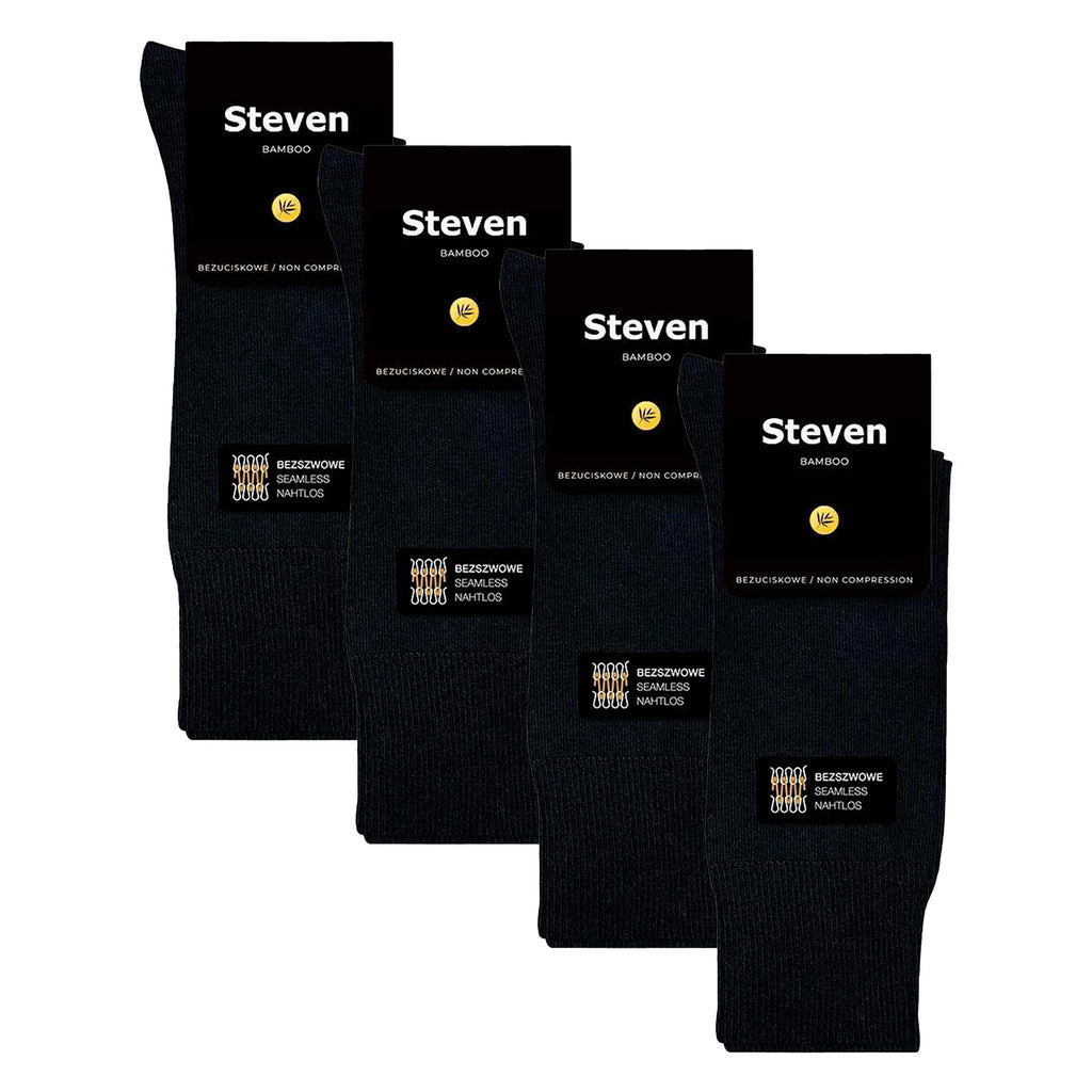 Steven 4 Pairs Mens Bamboo Sensory Socks