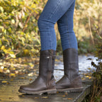 Bareback Footwear Hudson Mid Boots Chocolate