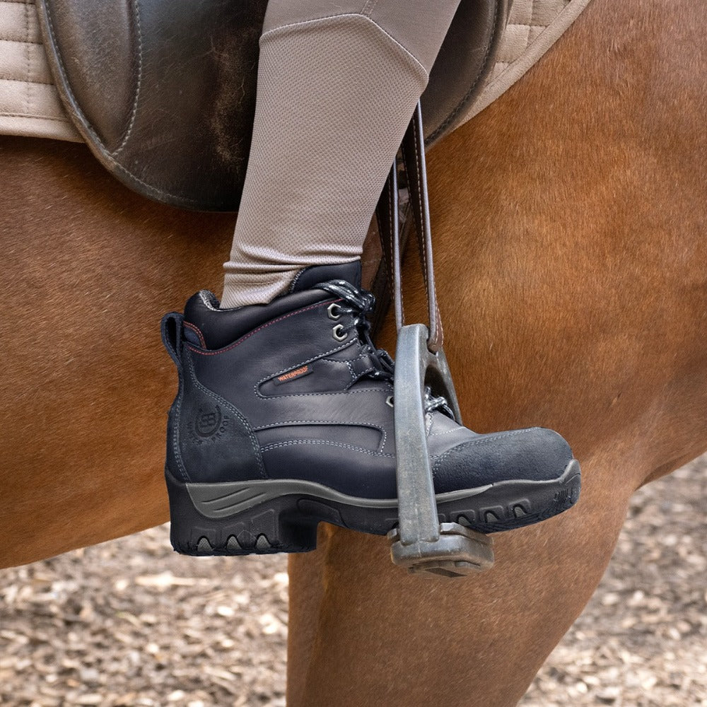 Bareback Footwear Blair Storm Waterproof Jodhpur Boots Blue