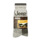 Jeep Mens Luxury Cushioned Cotton Hiking Socks Multipack Options