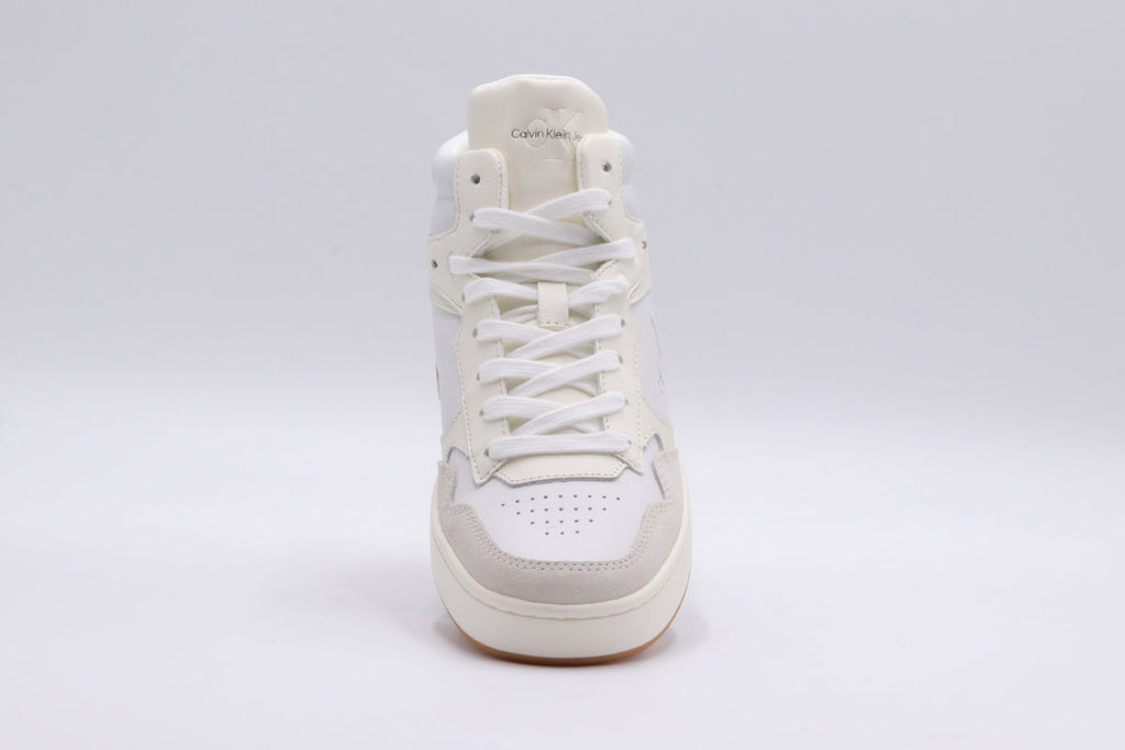 Calvin Klein High Top Leather Womens Trainers UK 5 EU 38