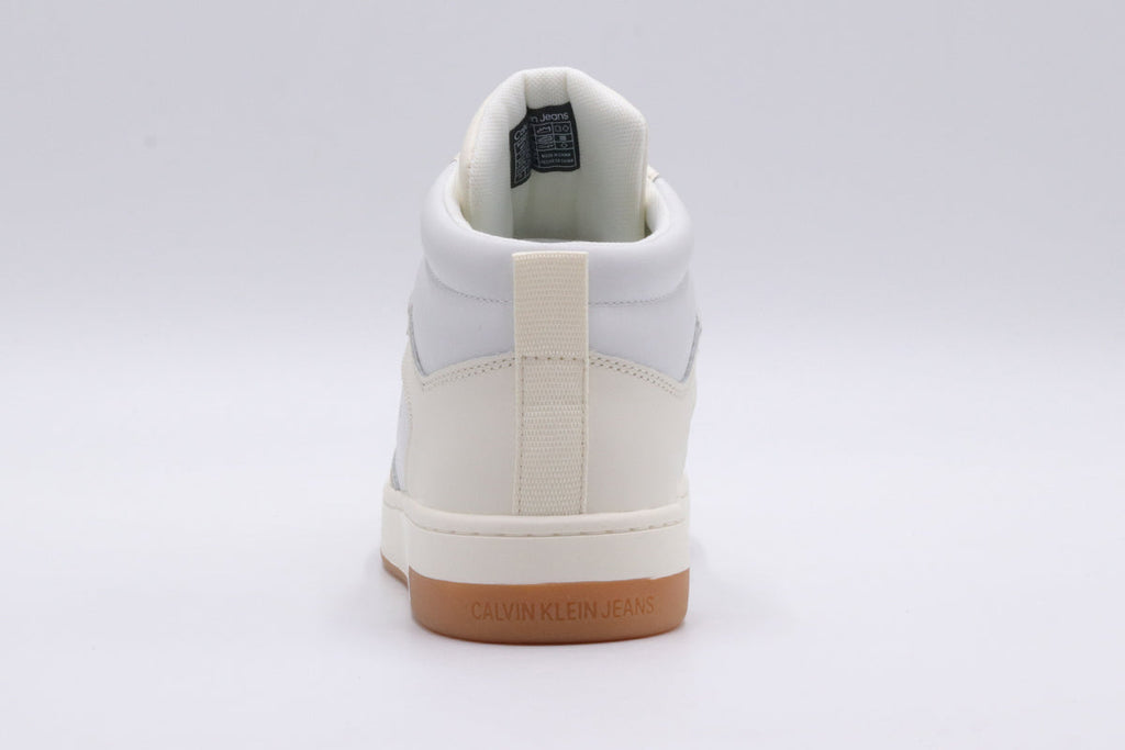 Calvin Klein High Top Leather Womens Trainers UK 5 EU 38