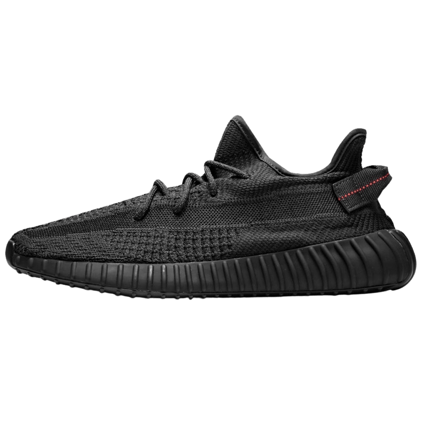 Yeezy Boost 350 V2 Static Black Non-Reflective Trainers