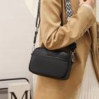 Womens Small Square Crossbody Bag With Wide Strap