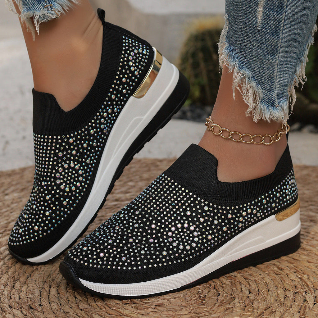 Womens Breathable Low Top Slip On Slippers