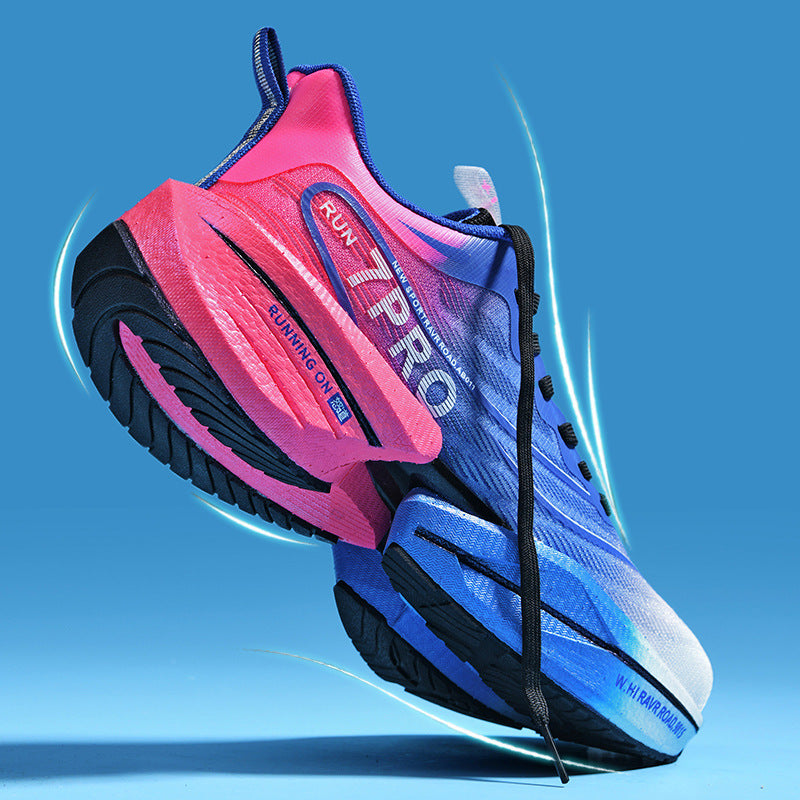 Unisex Breathable Mesh Low Top Lace Up Running Trainers