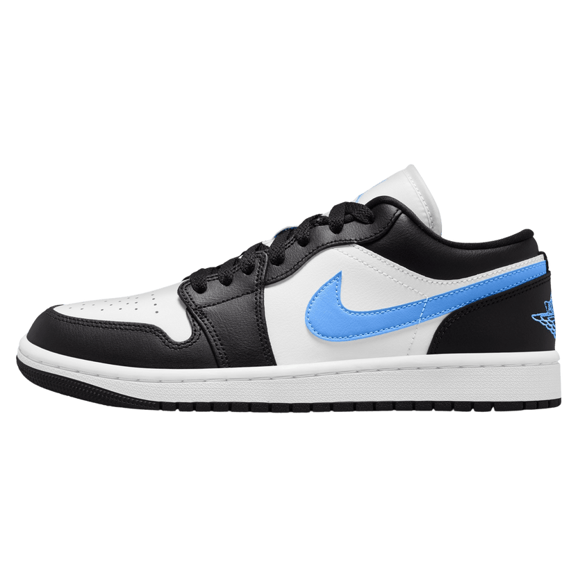 Air Jordan 1 Low Black University Blue Womens Trainers