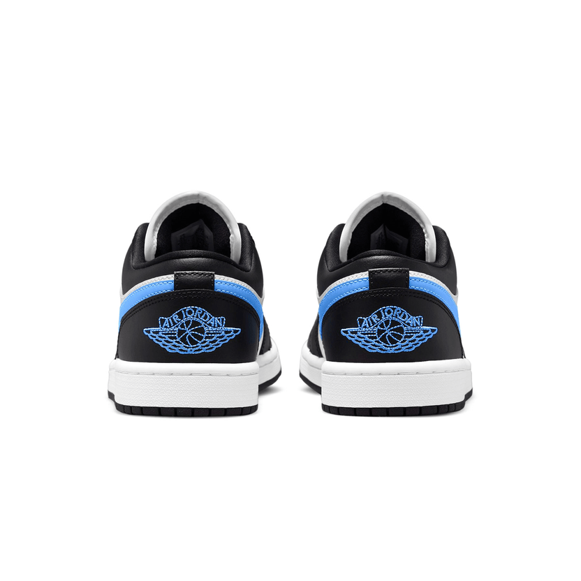 Air Jordan 1 Low Black University Blue Womens Trainers