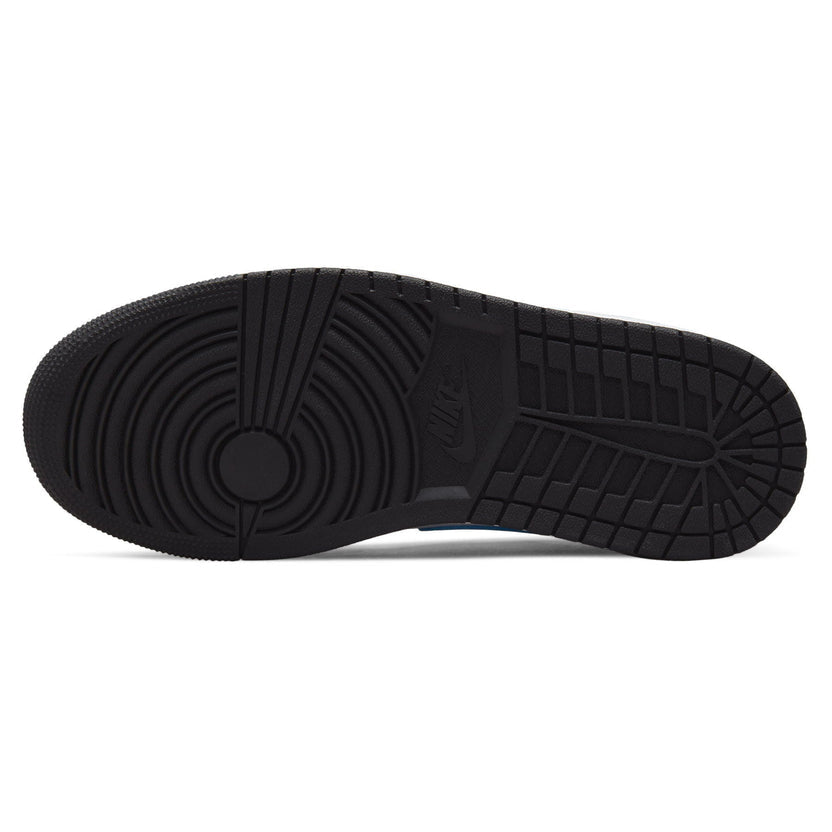 Air Jordan 1 Low Black University Blue Womens Trainers