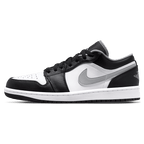 Air Jordan 1 Low Black White Grey Trainers