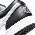 Air Jordan 1 Low Black White Grey Trainers
