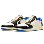 Air Jordan 1 Low Travis Scott Fragment Trainers