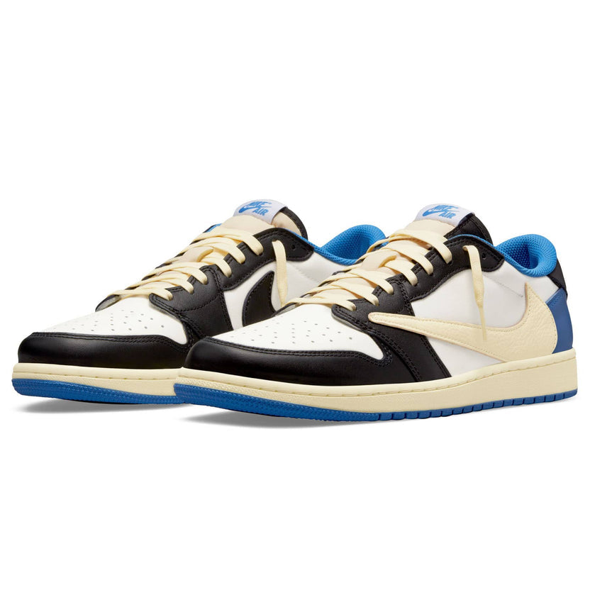 Air Jordan 1 Low Travis Scott Fragment Trainers